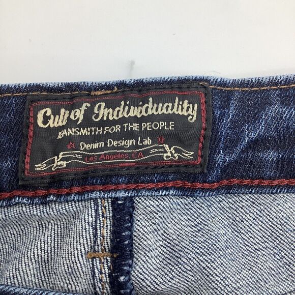 Cult of Individuality Womens Bohemi Boot Cut‎ Denim Jeans Blue Size 30 - Picture 9 of 13
